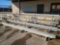 Aluminum bleachers 15ft long