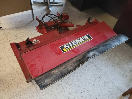 Steiner Power Broom attachment works well