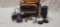 Konica Autoreflex T3 35mm film camera with 57mm F12 lense, extra lense and bag