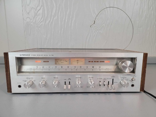 Vintage Pioneer Stereo Receiver Model SX-750 Works