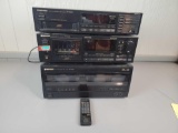 Pioneer CD Compact Disc Player PD-F100 + PD-M435 CT-M6R Cassette