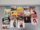 Big Assortment 45 RPM Records Mostly Country w Picture Sleeves