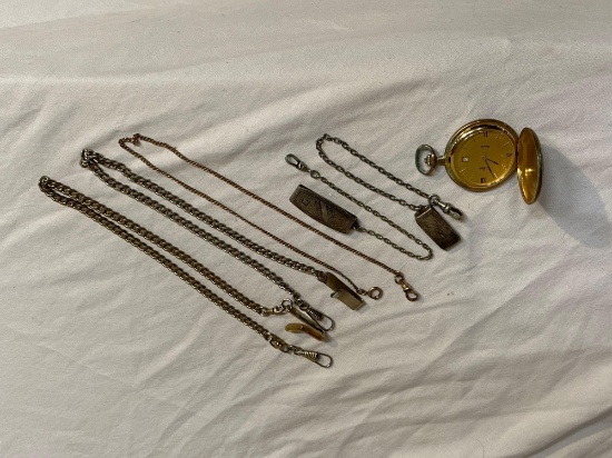 Calibel pocket watch and fobs