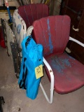 Assortment of Outdoor Chairs & 2 Camp Chairs