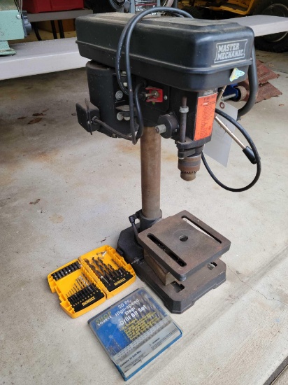 Master mechanic drill press deals