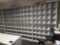 File storage racks, desk, stand