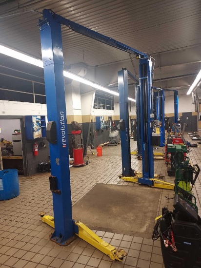 Rotary Revolution 10,000 Lb. Capacity 11 Foot Automotive Lift