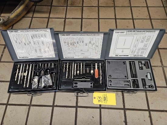 3 Time-Sert V6 Engine Fixture, Bit, Tap, & Hardware Kits