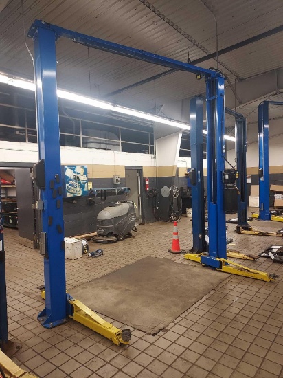 Rotary 10,000 Lb. Capacity 11 Foot Automotive Lift