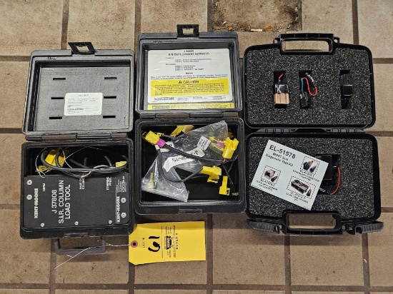 Kent-Moore SIR Column Load Tool, SIR Deployment Harness, & MOST Bus Diagnostic Tool Kit