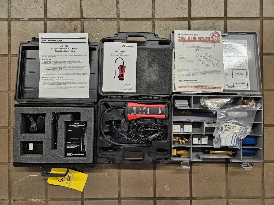 Kent-Moore Integrated Home-Link Tester, Robinair Infared Refrigerant Leak Detector, & A/C Flushing