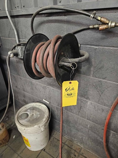 Commercial Air Hose Reel and Portable Air Tank