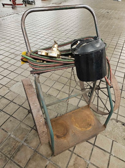 OKI Torch Cart with Gauges