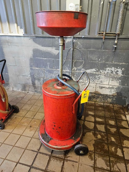 Oil Drain Cart