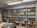 (5) 7 Foot Tall Metal Shelving Units - Contents Not Included