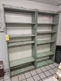 (4) 7 Foot Metal Shelving Units