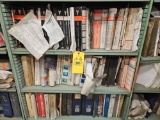 3 Shelves of Assorted Automotive Service Repair Manuals