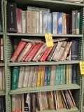 Shelf Unit Contents - Assorted Automotive Service Repair Manuals