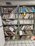2 Shelf Units Contents - Assorted Automotive Service Repair Manuals