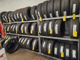 (3) 7 Foot Tall Metal Tire Racks