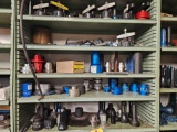 Top 6 Shelves of Shelf Unit Contents - Installers, Automotive Tools, Hosing, Electronics, & more