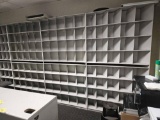 File storage racks, desk, stand