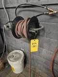 Commercial Air Hose Reel and Portable Air Tank