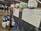 Assortment of Automotive Cleaners, Rags, Spray Bottles, & more