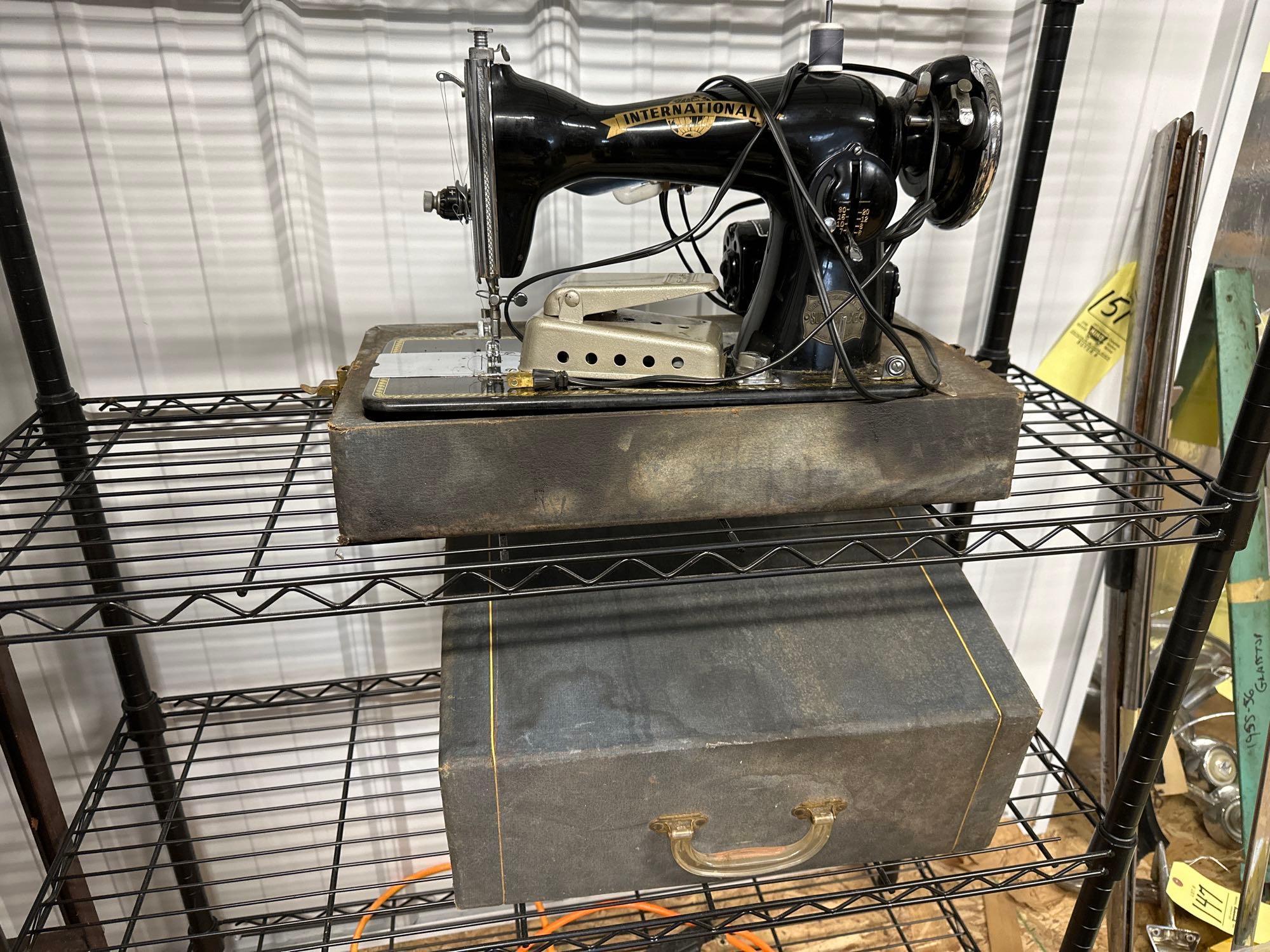 International Super Deluxe Sewing machine Proxibid