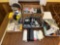 household items, garbage bags, cleaners, hand tools, health items