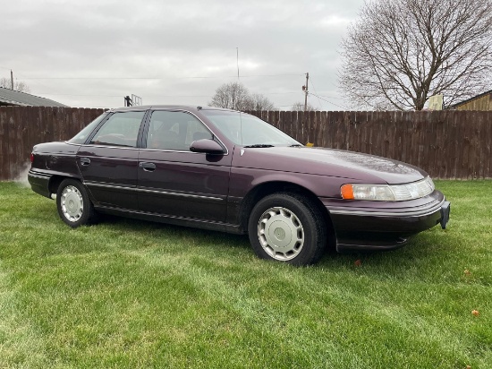 1992 Mercury Sable GS sedan, low miles