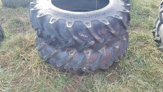 Farmax 13.6-28 tires new 8 ply bid times 2