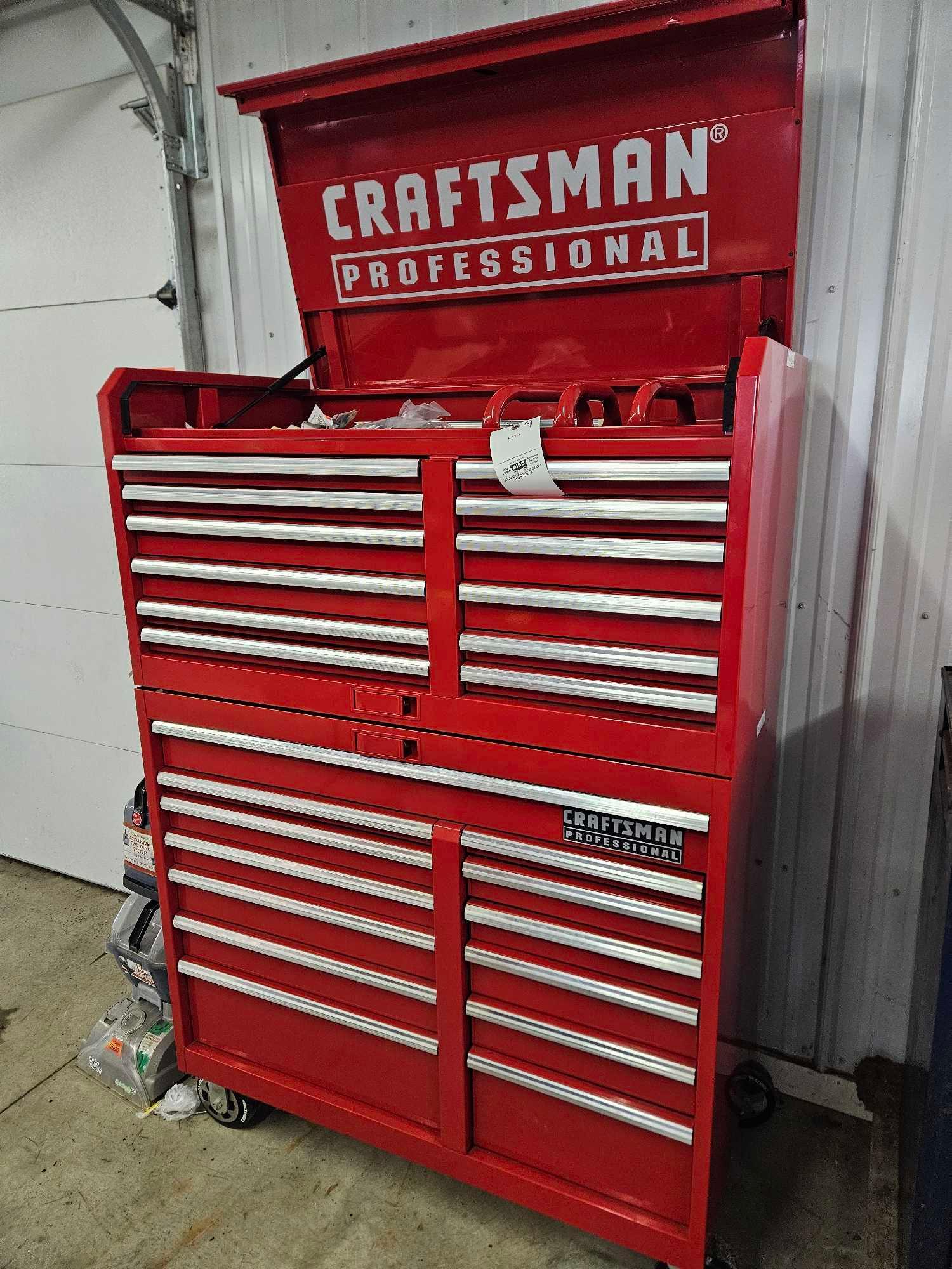 Craftsman professional stack tool box, very nice | Proxibid