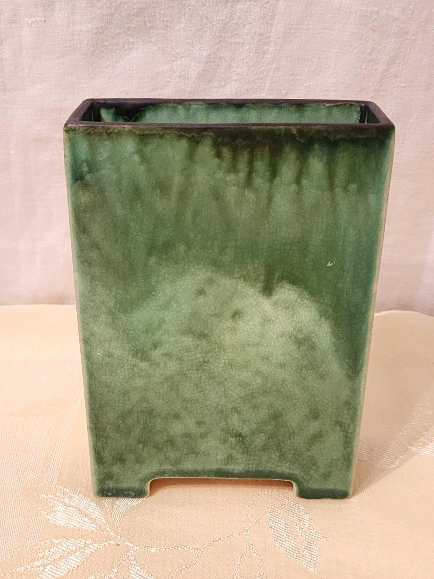 Signed vintage Luman Kelsey pottery vase, Art Proxibid