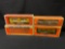 (4) Lionel Assorted Box Cars, Glow In The Dark Tanker, Reefer