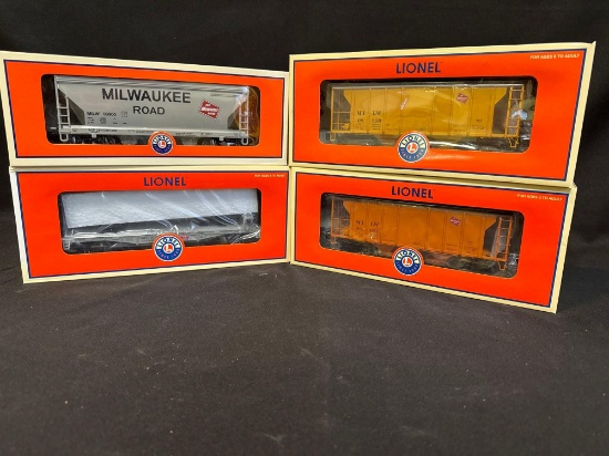 Lionel Milwaukee LRC Assorted Cars (4)