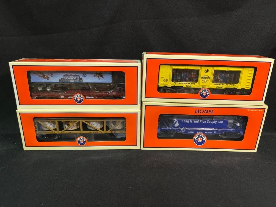 (4) Lionel NLOE Assorted Cars