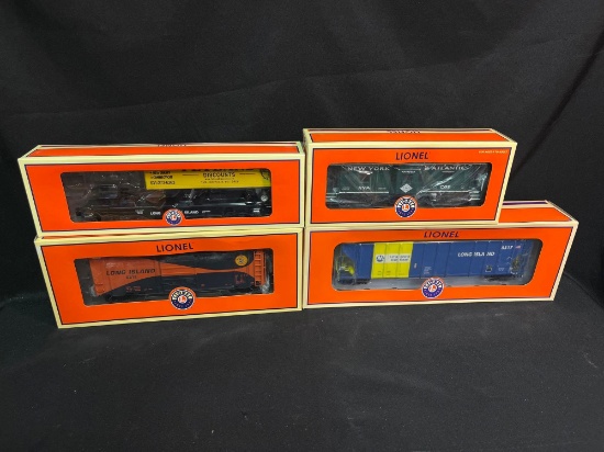 (4) Lionel NLOE Assorted Cars