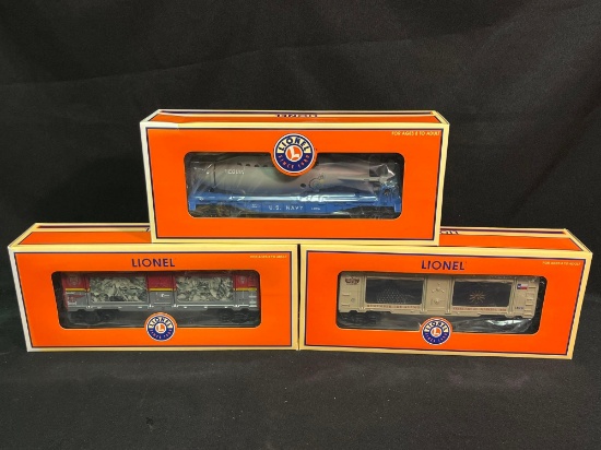 (3) Lionel LCCA Assorted Cars