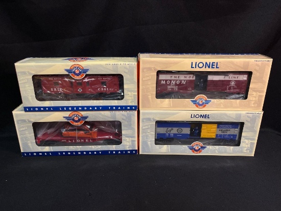 (3) Lionel Celebration Series Assorted Cars