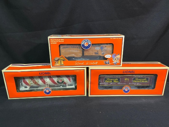 (3) Lionel Specialty Cars