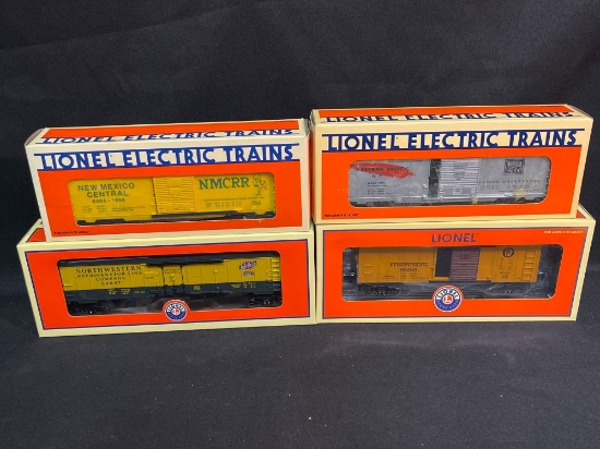 (4) Lionel TTOS Assorted Cars