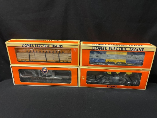 (4) Lionel Assorted Cars