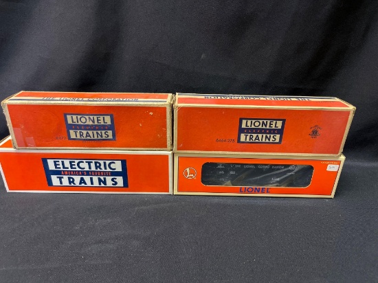 (4) Lionel Assorted Cars