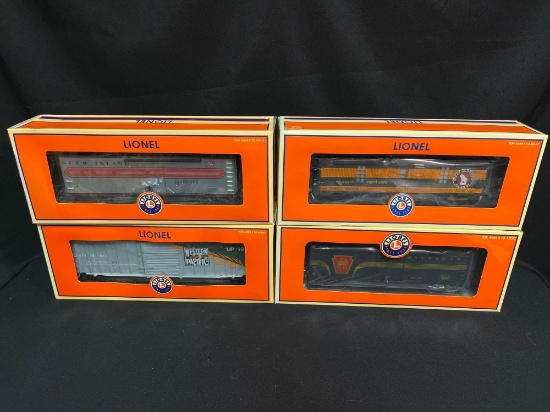 (4) Lionel Chicagoland Lionel Railroad Club Cars
