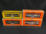 (4) Lionel METCA and TCA Box Cars