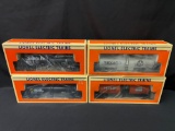 (4) Lionel Assorted Tank Cars