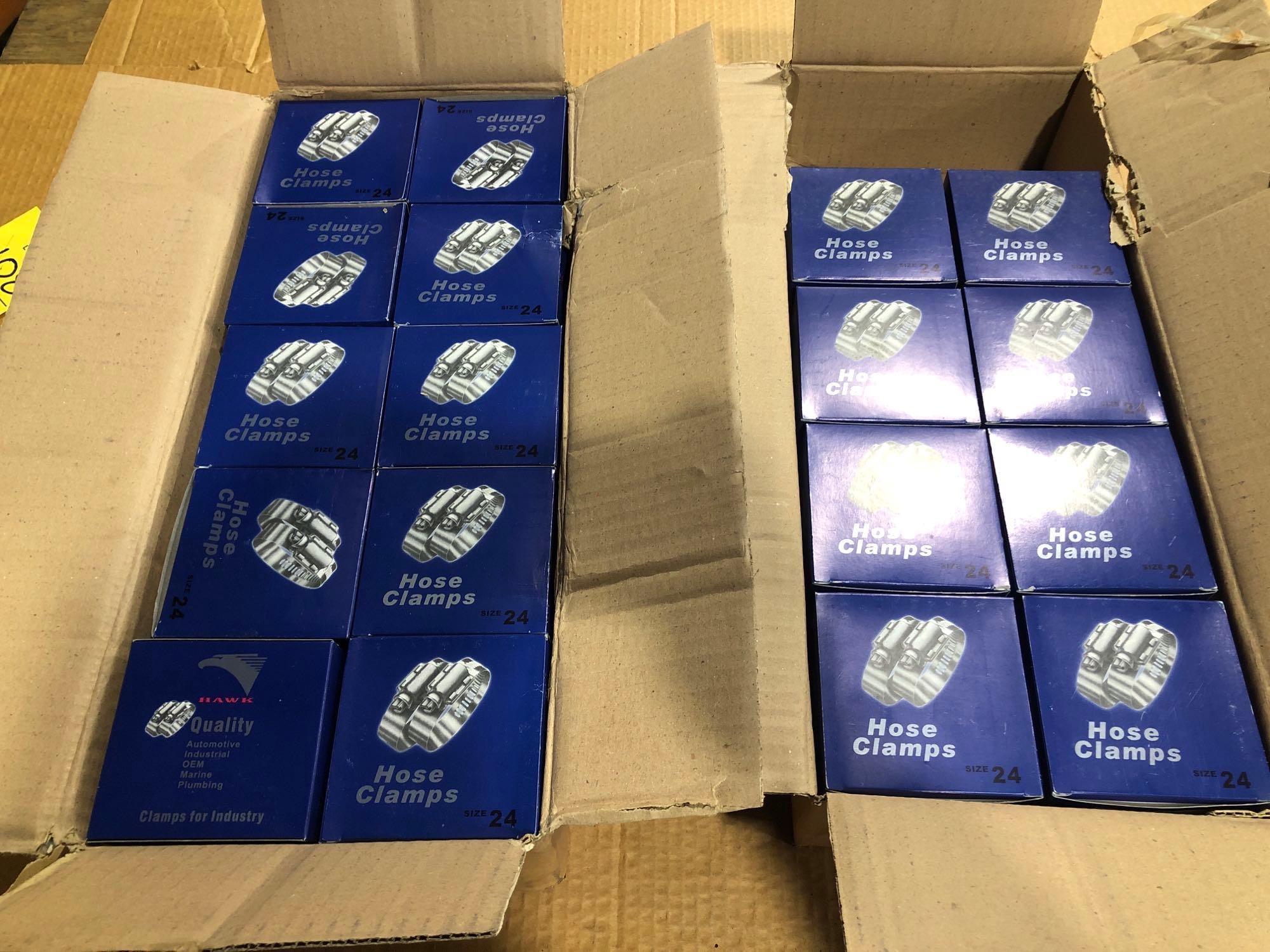 Trademark Tools 75-4401 1-Inch ABS Clamps - 100 Piece Multicolored Spring Clamp Set