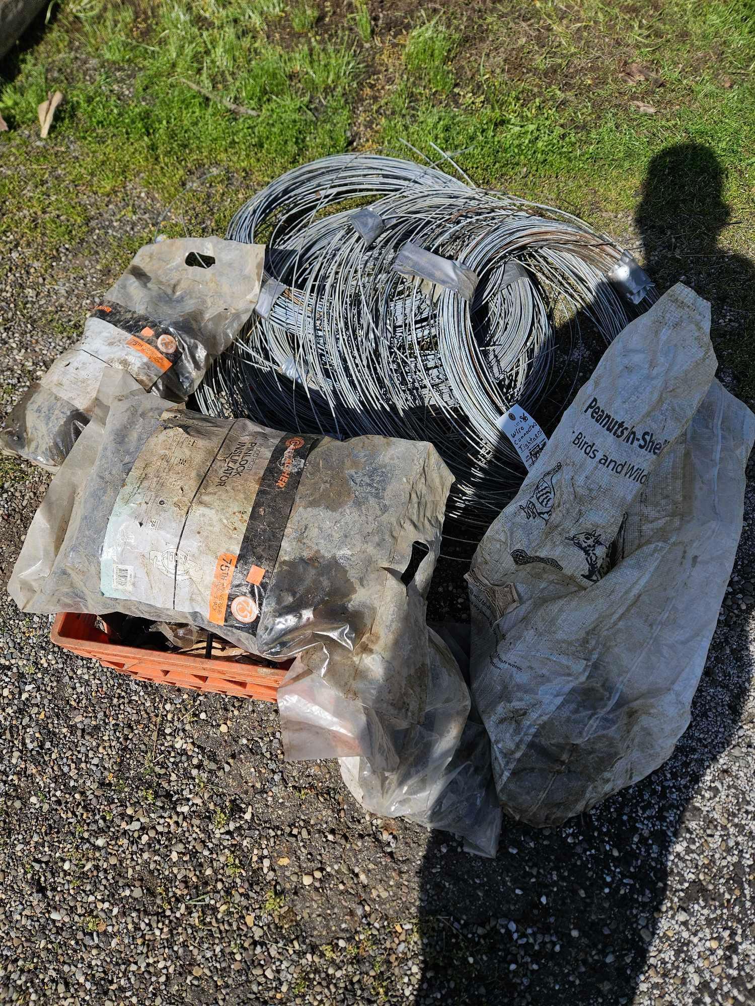 High tinsel fencing, wire connectors, tighteners Proxibid