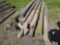 Treated fence posts, 7ft, 5-5.5in, bid x 38